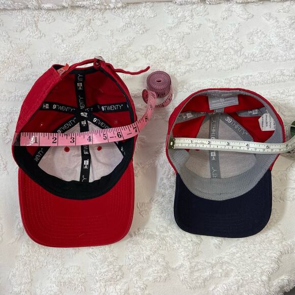 NEW ERA Los Angeles Angles Baseball Cap Lot of 2 Daddy and Me Fan Gear Game Day - Picture 8 of 8